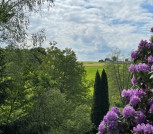 schöner Blick über die Felder