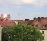 Blick Richtung St. Maximilianskirche